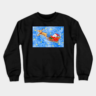 Santa's Sleigh Crewneck Sweatshirt